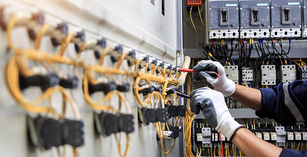 Professional Electrician technician working in Cologne, MN